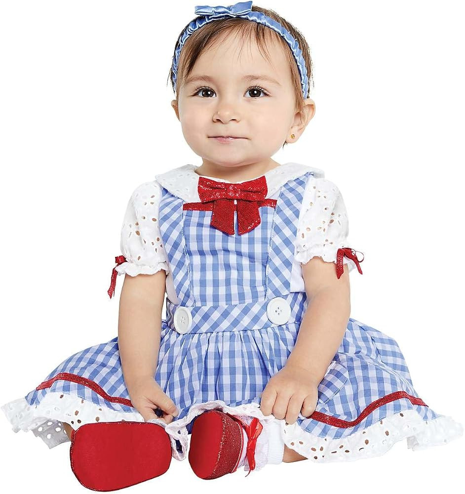 Spirit Halloween The Wizard of Oz Baby Dorothy Costume | Officially Licensed | Group Costume | Do... | Amazon (US)