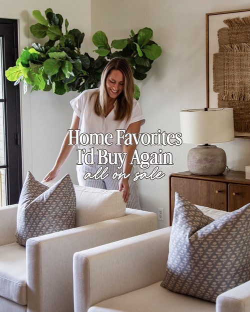 So many of the pieces we’ve used to make this house feel like home are ON SALE…