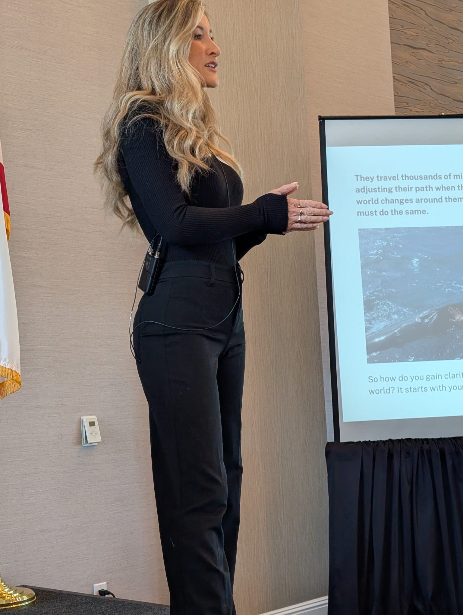 Speaking on stage, you can’t go wrong with Black  

#LTKSpringSale #LTKSaleAlert #LTKOver40