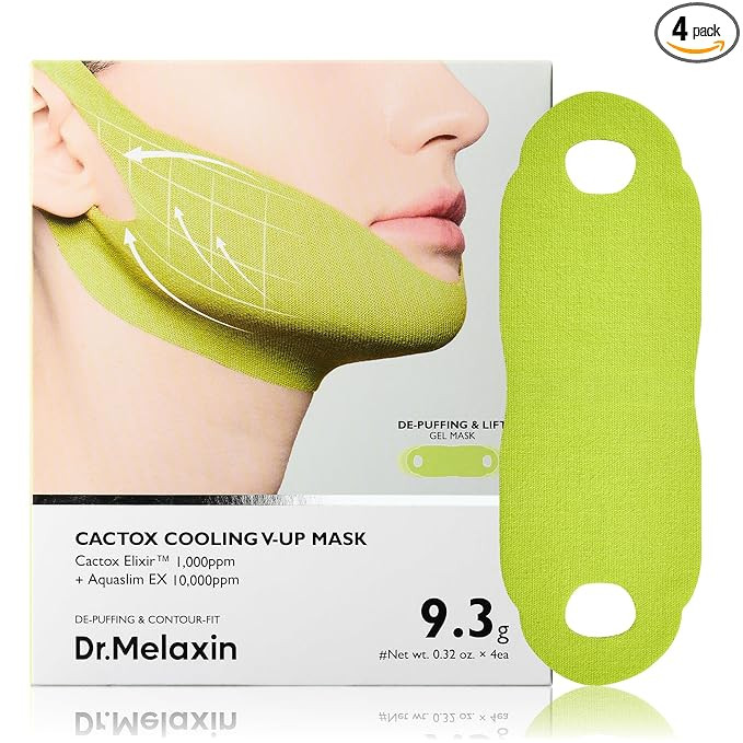 Amazon.com: Dr.Melaxin CACTOX V-Lifting Mewing Band \u2013 Cactox + Cafe\u00edna + Col\u00e1geno ... | Amazon (US)