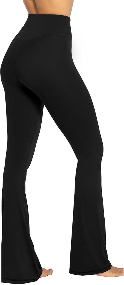 Sunzel Sunzfly Flare Leggings for Women Cross Over High Waisted Yoga Pants with Wide Leg and Tumm... | Amazon (US)