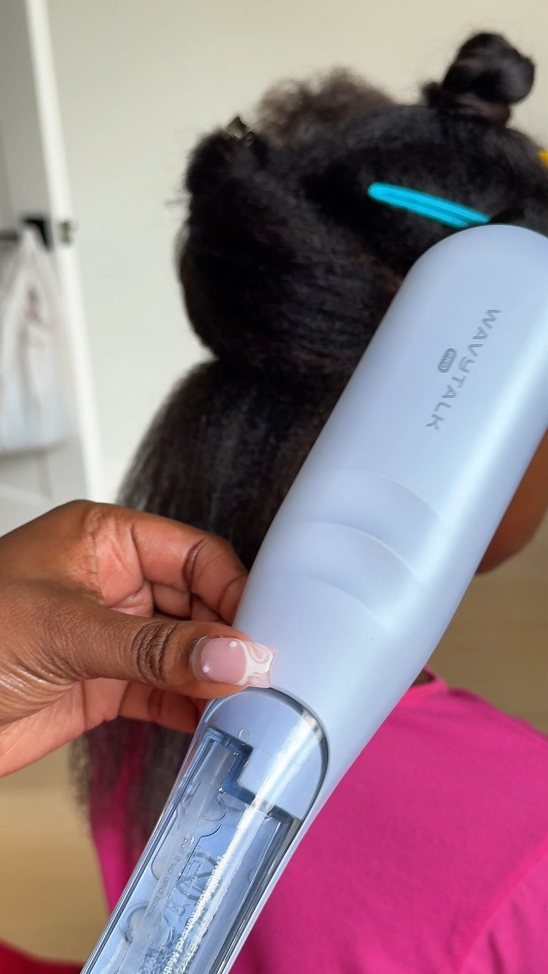 I tried out this new hair straitening steam tool for you! #naturalhair w#wavytalkhair #naturalhair #silkpress #blowout 


#LTKBeauty #LTKSaleAlert #LTKU