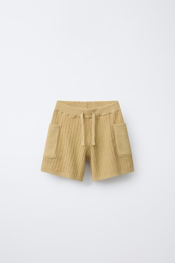 KNIT SHORTS | Zara US