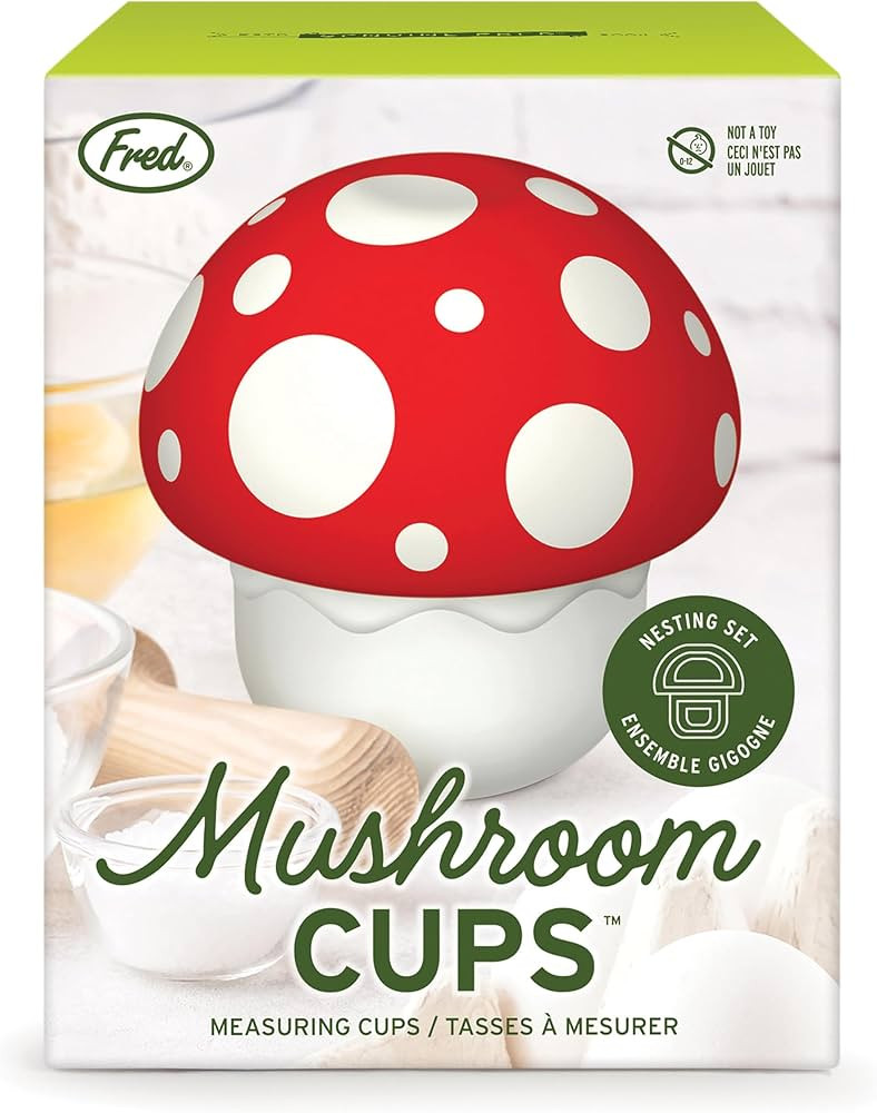 Genuine Fred MUSHROOM CUPS, Nesting Mushroom Measuring Cups | Amazon (US)