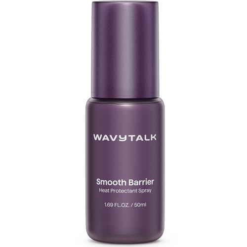 wavytalk Smooth Barrier Heat Protectant Spray for Hair, Thermal Protection Spray for All Hair Tools to Smooth&Hydrate, Up to 450℉ Protection, Damage Repair&Frizz Control, 1.69 Fl Oz | Amazon (US)