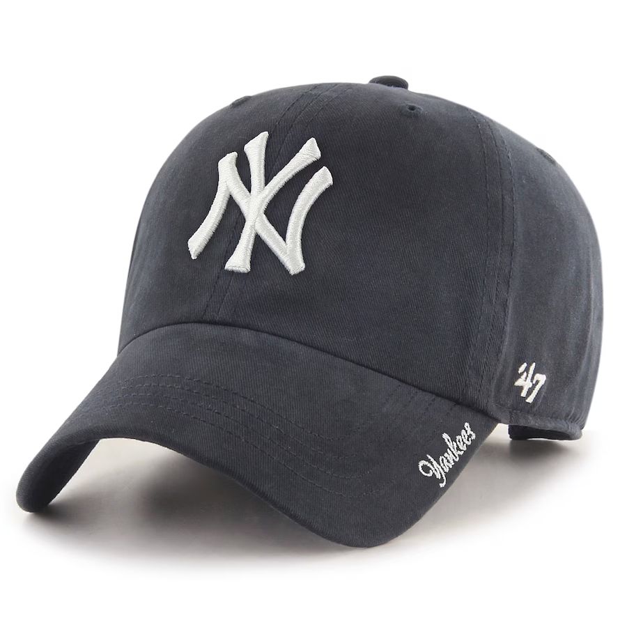 New York Yankees '47 Women's Team Miata Clean Up Adjustable Hat - Navy | Fanatics