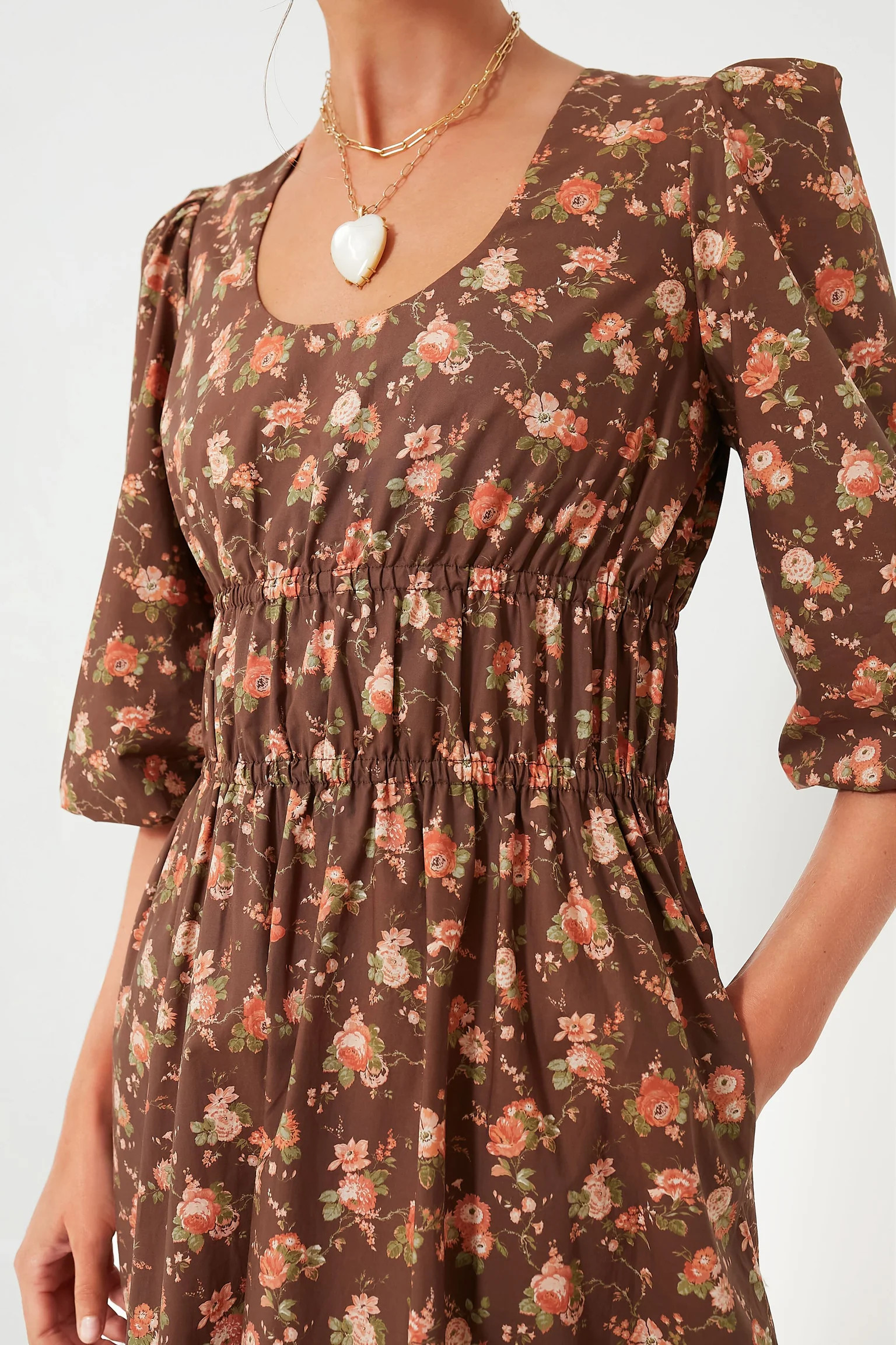 Rosewood Chintz Marlena Dress | Tuckernuck (US)