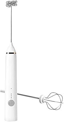 Milk Frother, Rechargeable Hand-Held Electric Milk Frother 3 Adjustable USB Charging Can Be Used ... | Amazon (US)