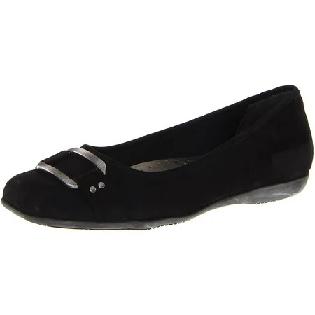 Trotters Sizzle Signature - Women's Flat - Black Suede | Walmart (US)