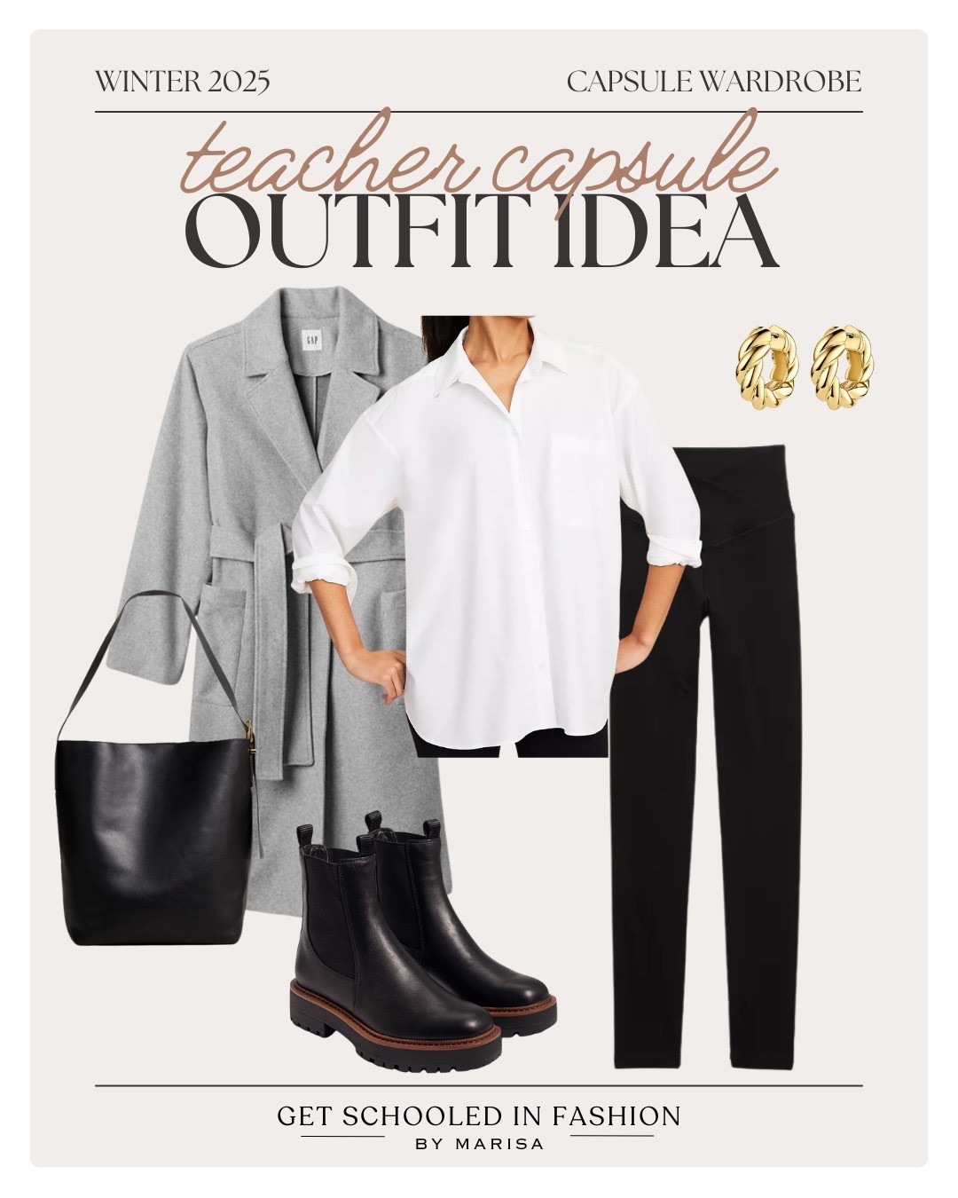 Winter capsule wardrobe for teachers featuring versatile layers, cozy knits, and comfortable staples perfect for the classroom and beyond. Build a wardrobe that works as hard as you do this season.

#LTKFindsUnder100 #LTKSeasonal #LTKStyleTip