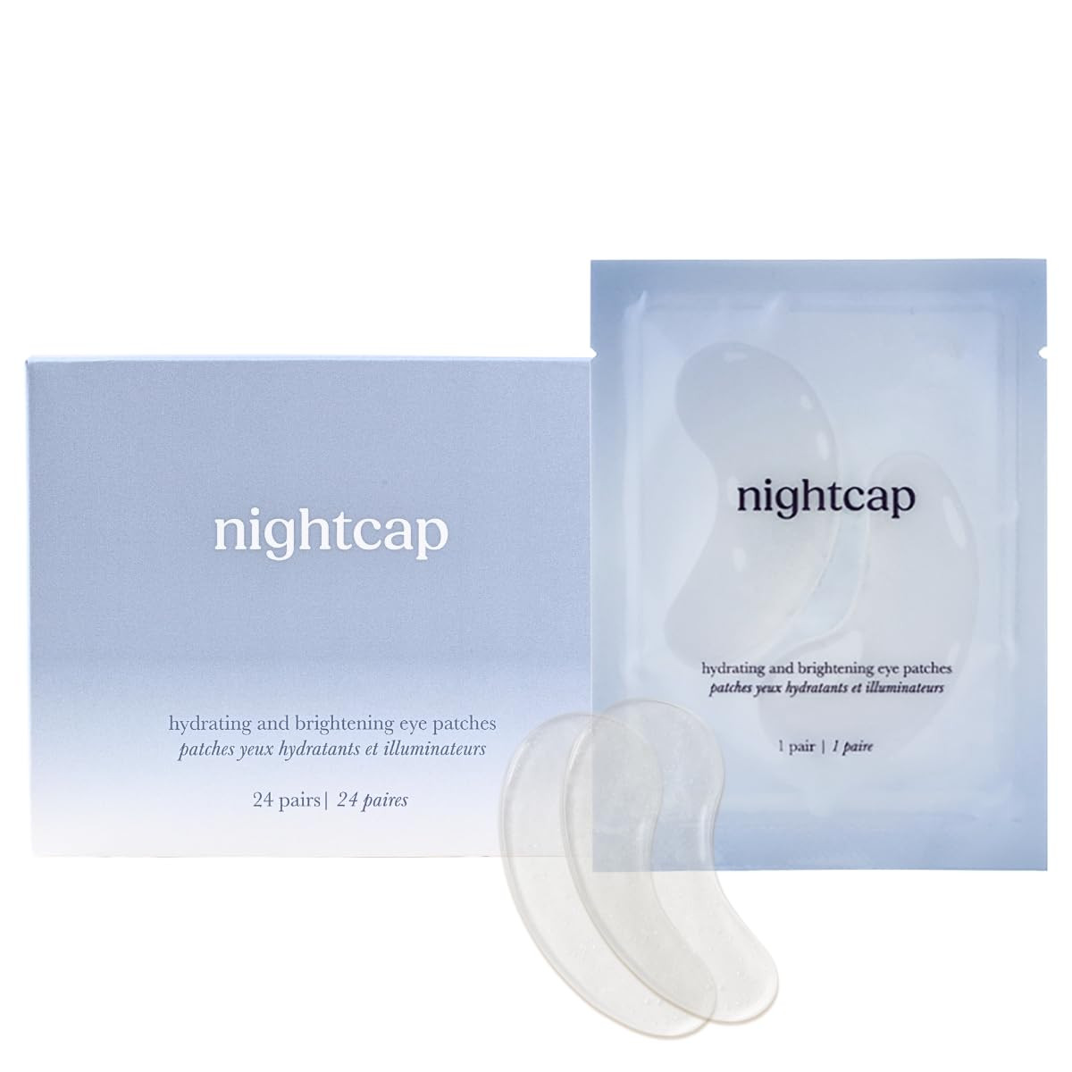 Nightcap Under Eye Patches – Cooling Hydrogel Eye Masks for Puffy Eyes, Dark Circles & Tired Sk... | Amazon (US)