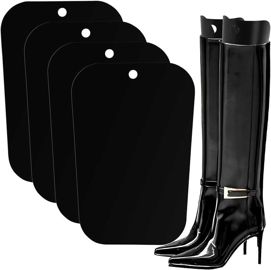 Boot Shapers, Boot Shaper Inserts for Women and Men to Keep Shape, Black Tall Boot Shapers Insert... | Amazon (US)