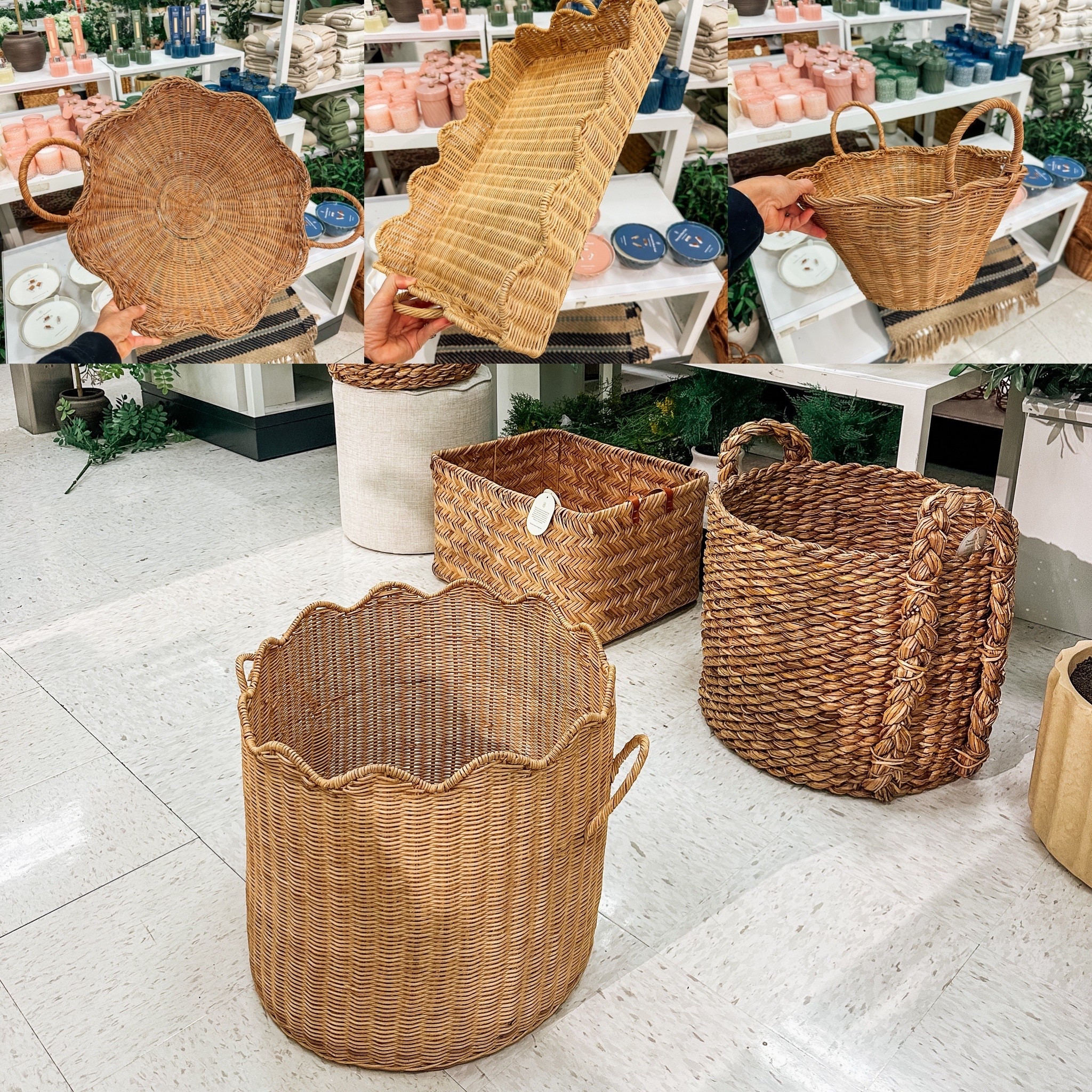 Natural Storage Baskets area Spring Trend that Never Fails

One of the biggest decor trends for Spring 2026 is natural texture and Target absolutely nailed it with their new basket collection. Think woven fibers, soft curves and neutral tones that work in any room. These baskets are as practical as they are pretty and are perfect for blankets, toys, entryway clutter or even styled shelves. I love that they add warmth without trying too hard which is exactly what most of us want right now. These baskets are one of those "swap one thing, change the whole room" updates.

#LTKFindsUnder100 #LTKHome #LTKSeasonal