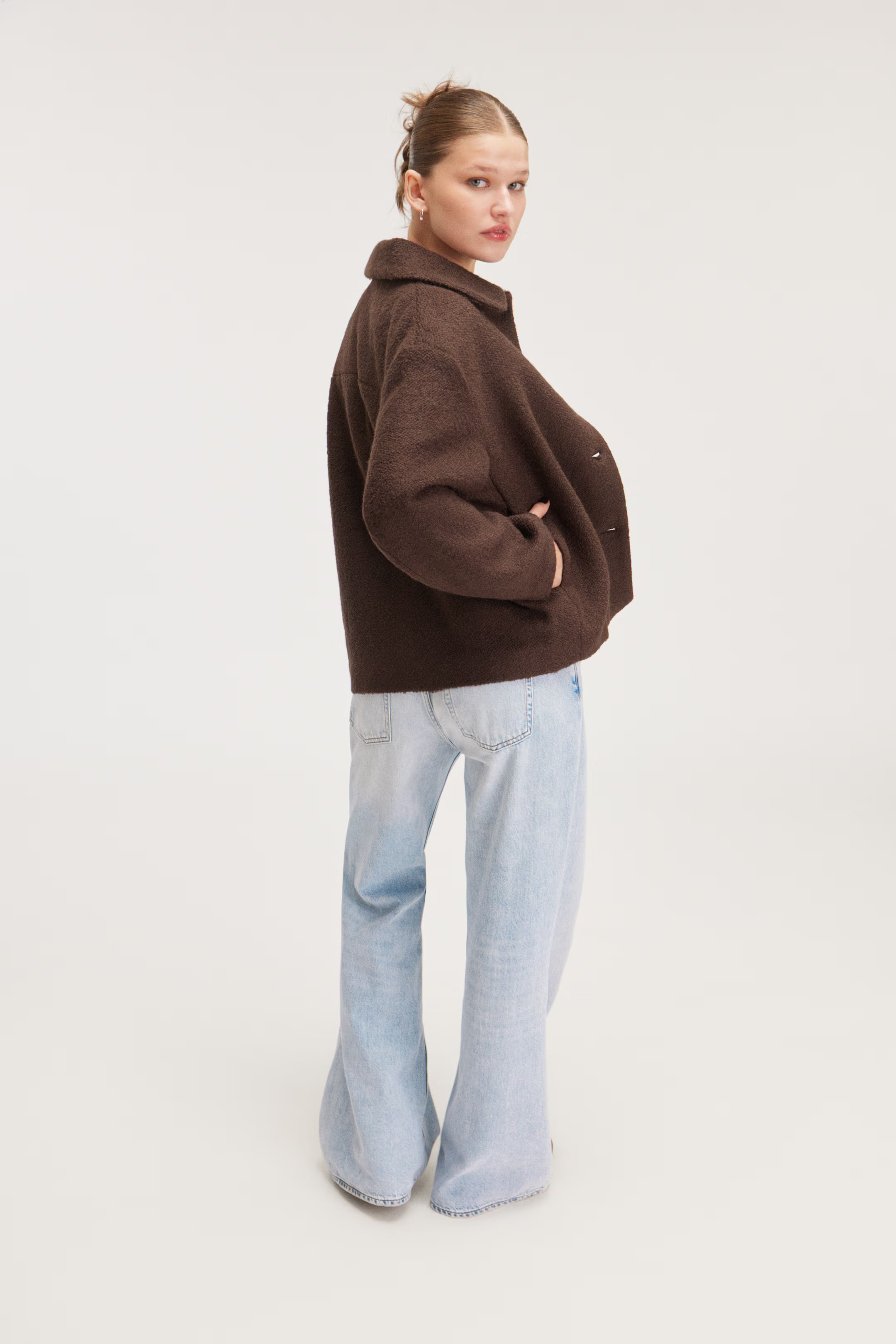 Einreihige Jacke aus Wollmischung | H&M (DE, AT, CH, NL, FI)