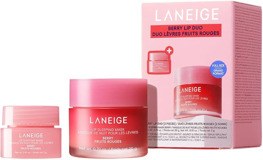 LANEIGE Lip Sleeping Mask: Hydrating & Nourishing Korean Overnight Lip Treatment Mask with Shea B... | Amazon (US)