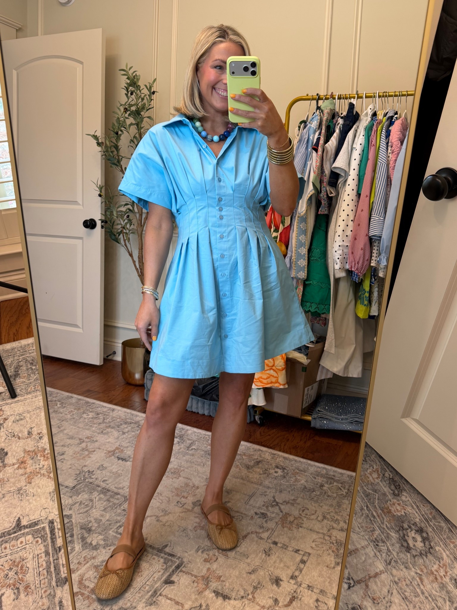 Friday OOTD
My dress is anthro but rented this color from Nuuly so sadly it’s not available on the Anthro website. Anthro code is Anthro20 for 20% off your order of $100! Shoes are target (size up 1/2 size) and necklace is beads by baker on IG

#LTKSpringSale #LTKootd #LTKdayinmylife