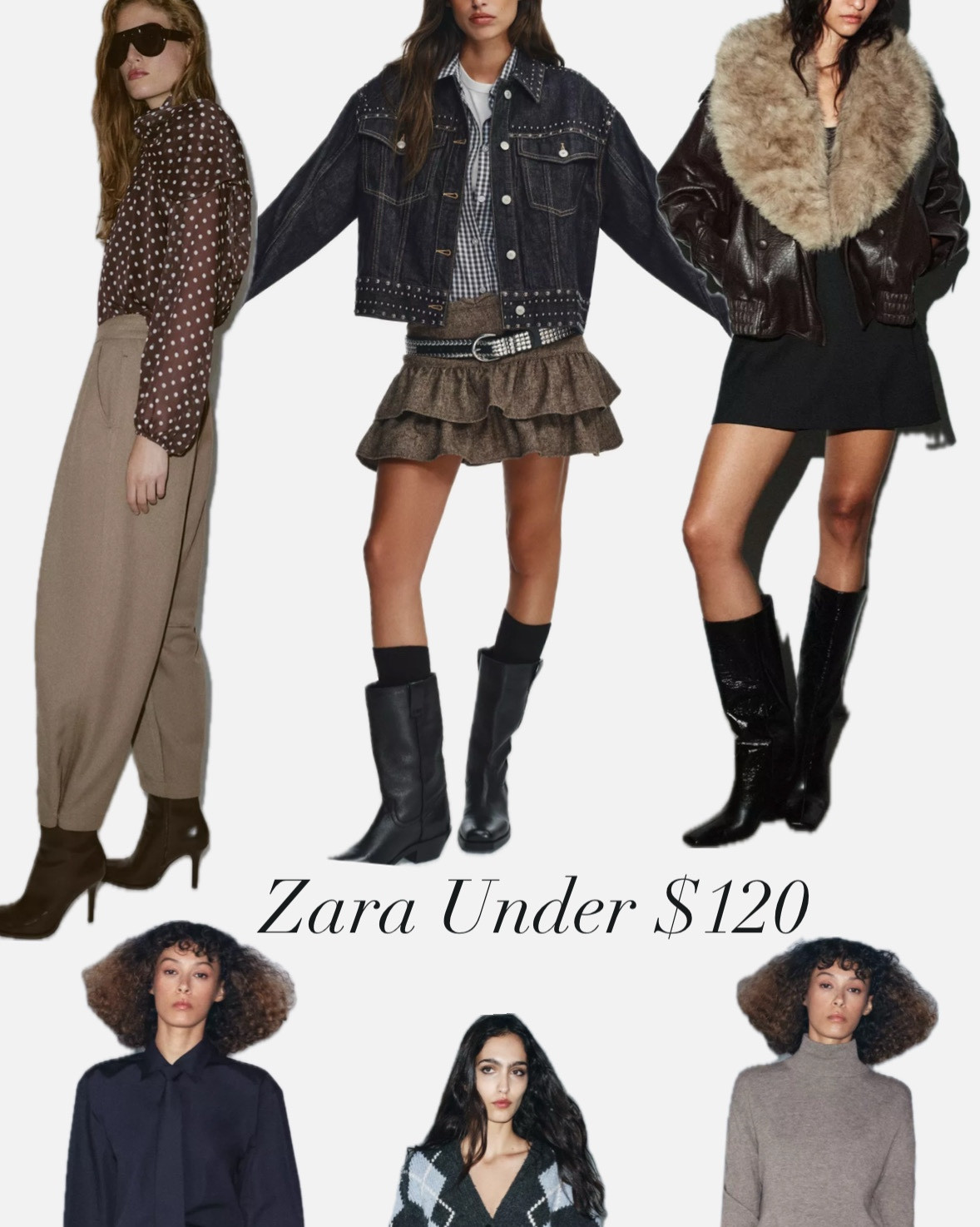 Zara style files under $120 — daily edit cover from Found by Em