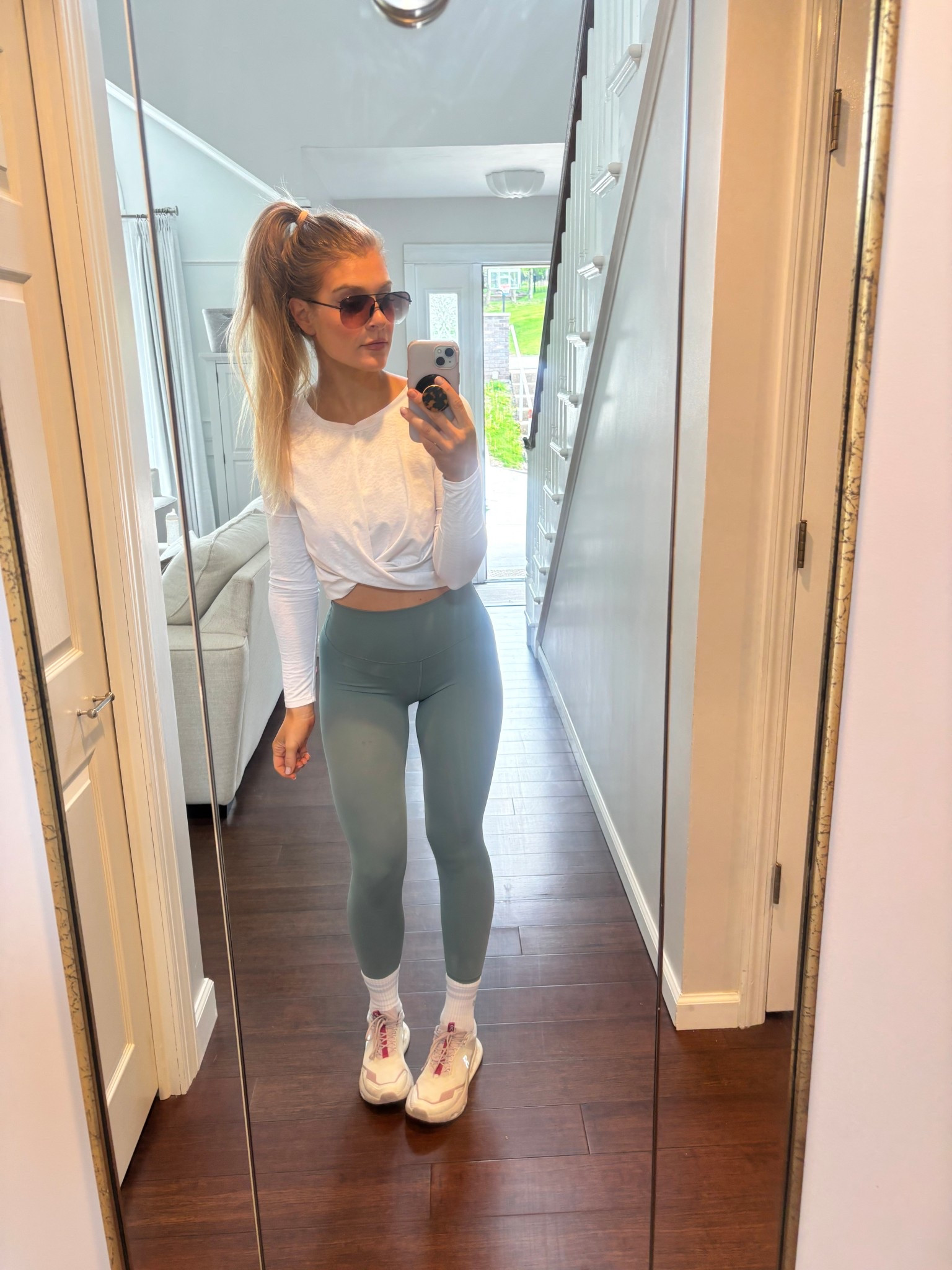 Loving these leggings from Amazon! Feel like lululemon and 1/3 the cost 