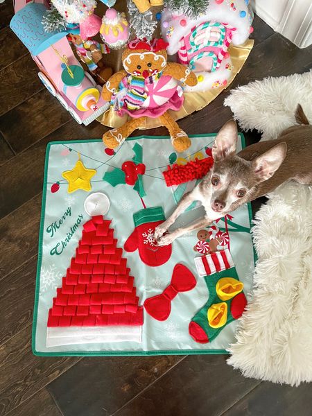 The cutest snuffle mat for the holidays!

Dog toy, dog enrichment toy, Christmas gift

#LTKfamily #LTKHoliday #LTKSeasonal