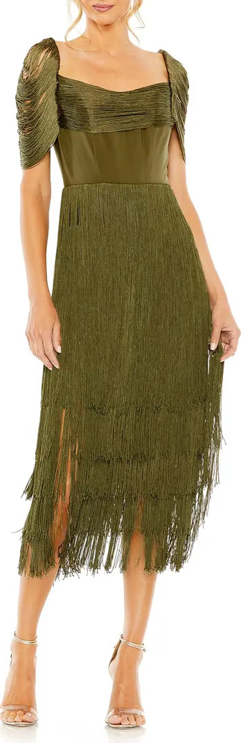 Fringe Detail Cocktail Dress | Nordstrom