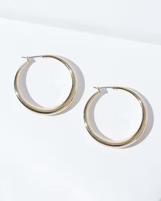 Cassie Gold-Tone Circle Earrings | Chico's