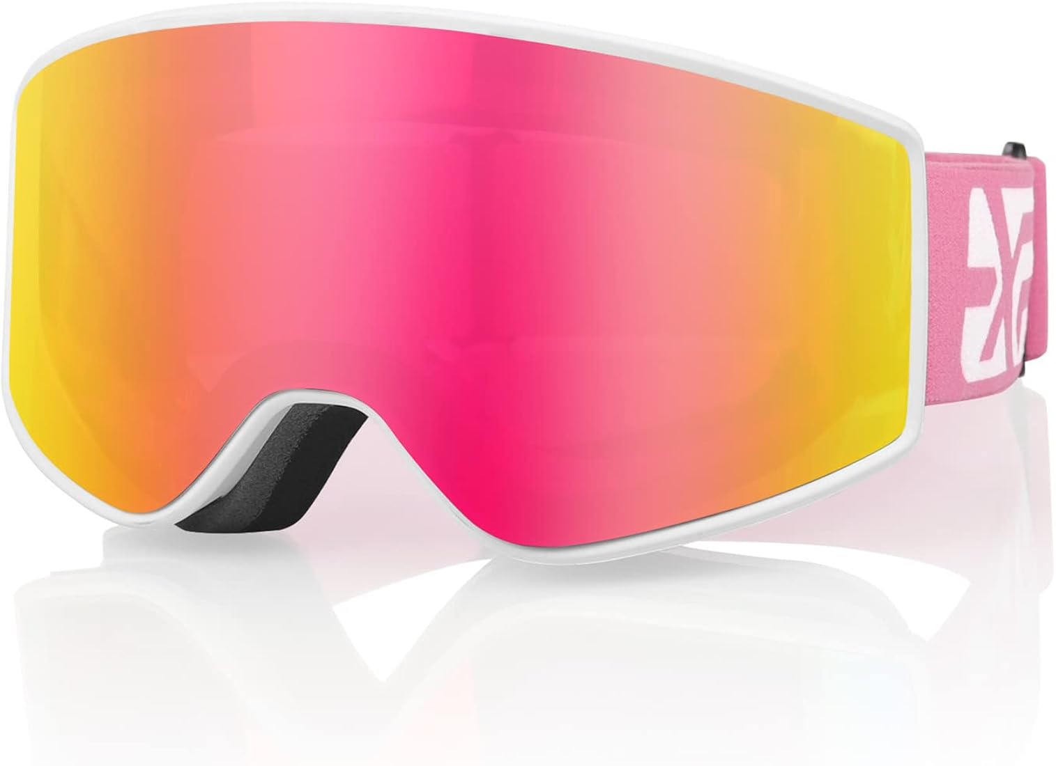 Ski Goggles, Anti Fog Parent-child Snow Goggles Set, 100% UV Protection OTG Snowboard Glasses for Me | Amazon (US)