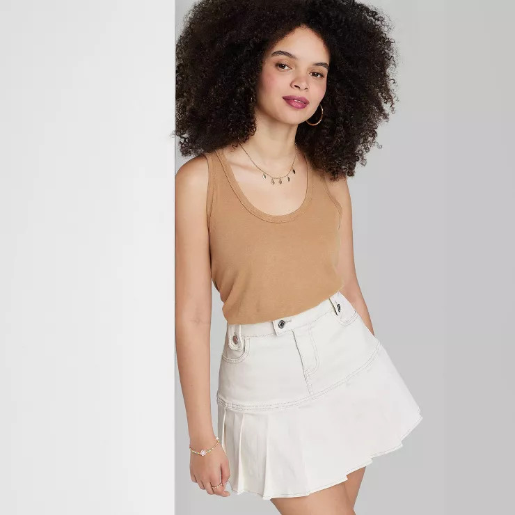 Women's Cropped Tank Top - Wild Fable™ | Target