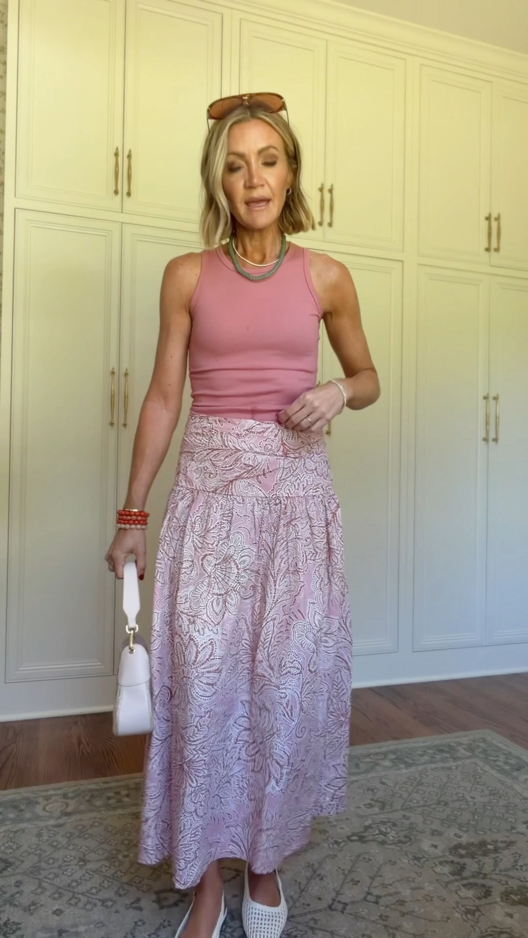Small in tank
0 in skirt (size down one)