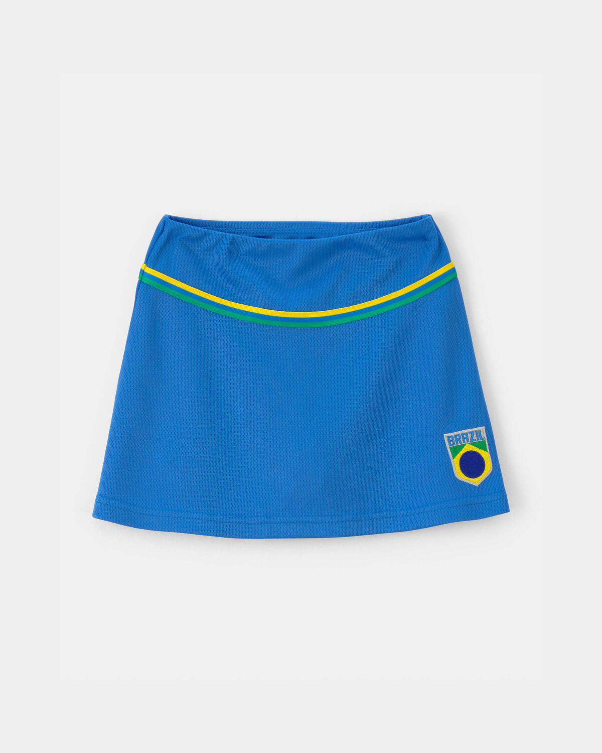 Toddler Girl Umbro Brazil Active Skort - Blue/Yellow/Green | Carter's | Carter's Inc