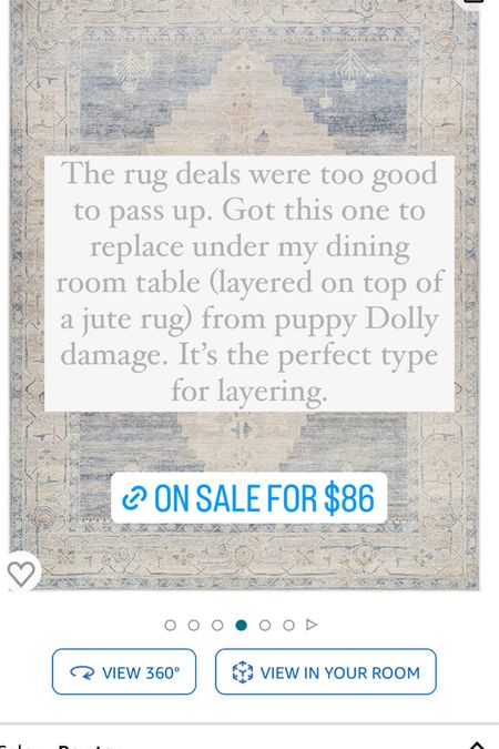Layered rug, custom rug

#LTKhome #LTKstyletip #LTKfindsunder100