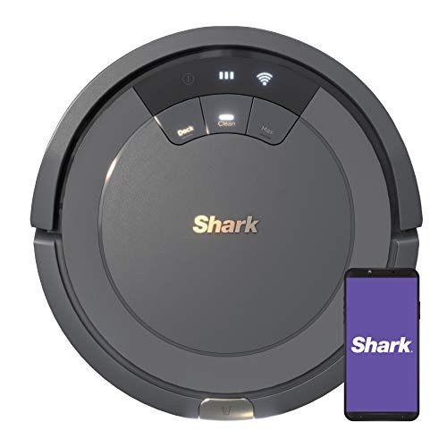 Shark AV753 ION Robot Vacuum, Tri-Brush System, Wifi Connected, 120 Min Runtime, Works with Alexa, Multi Surface Cleaning, Grey | Amazon (US)