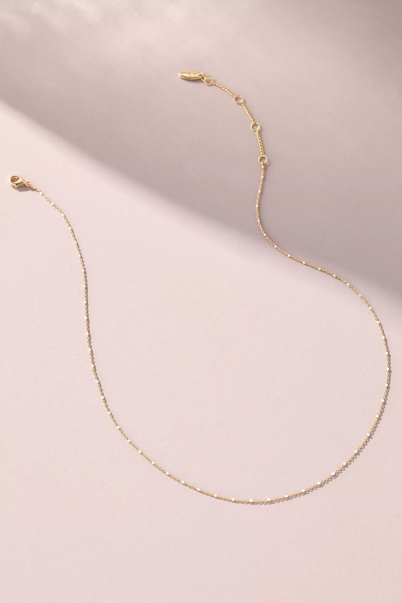 Delicate Jeweled Chain Necklace | Anthropologie (US)