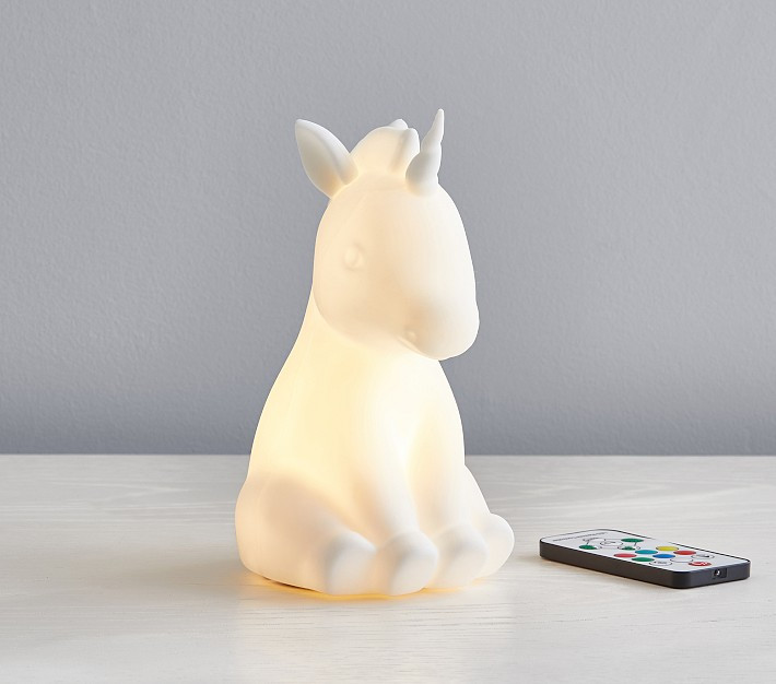 Unicorn Glowing Friends Silicone Nightlight | Pottery Barn Kids