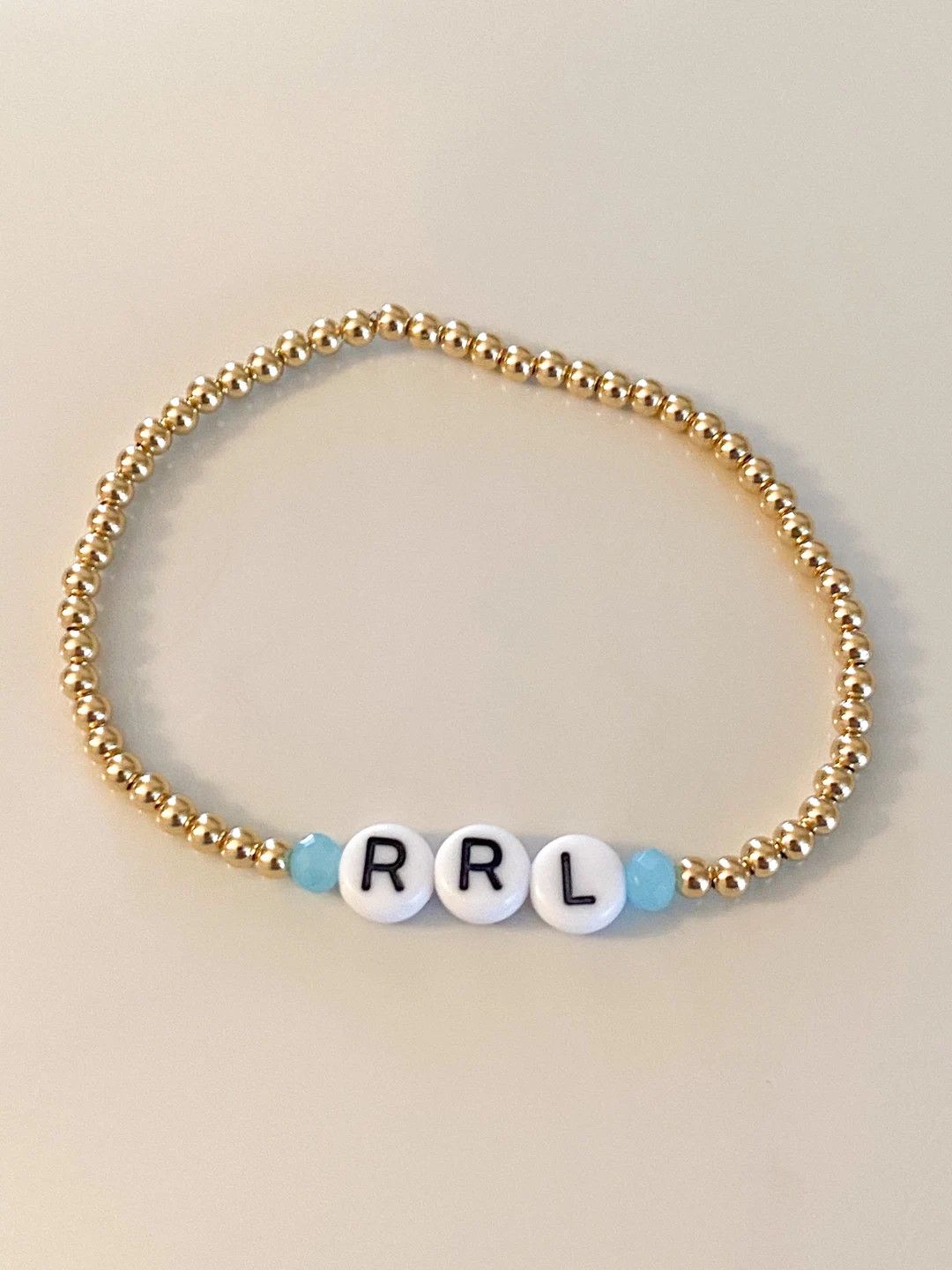 14k gold filled beaded bracelet, custom gold name bracelet, custom name bracelet, 14k gold bracel... | Etsy (US)