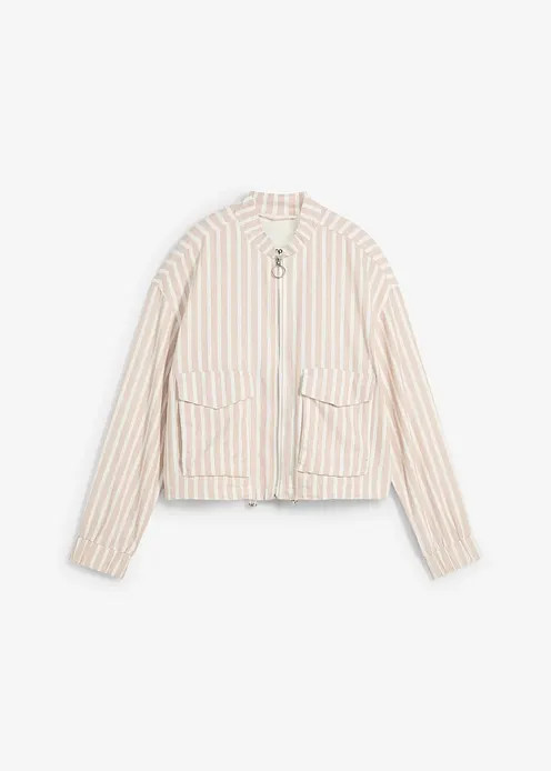 Pilotenjacke in Leinenoptik | Bonprix DE