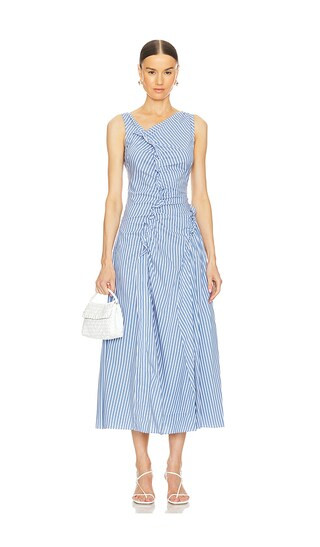 Dana Dress in Sky Blue Stripe | Revolve Clothing (Global)