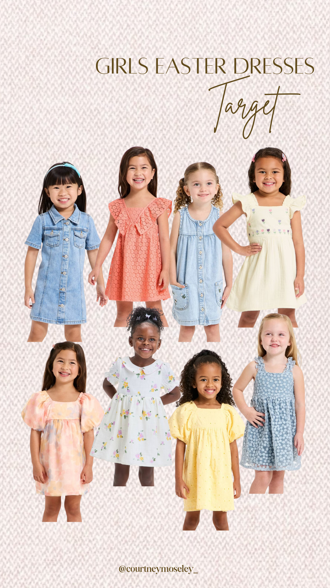 So many cute Easter dresses out at Target right now! The denim one 😍 

 #LTKSeasonal #LTKKids