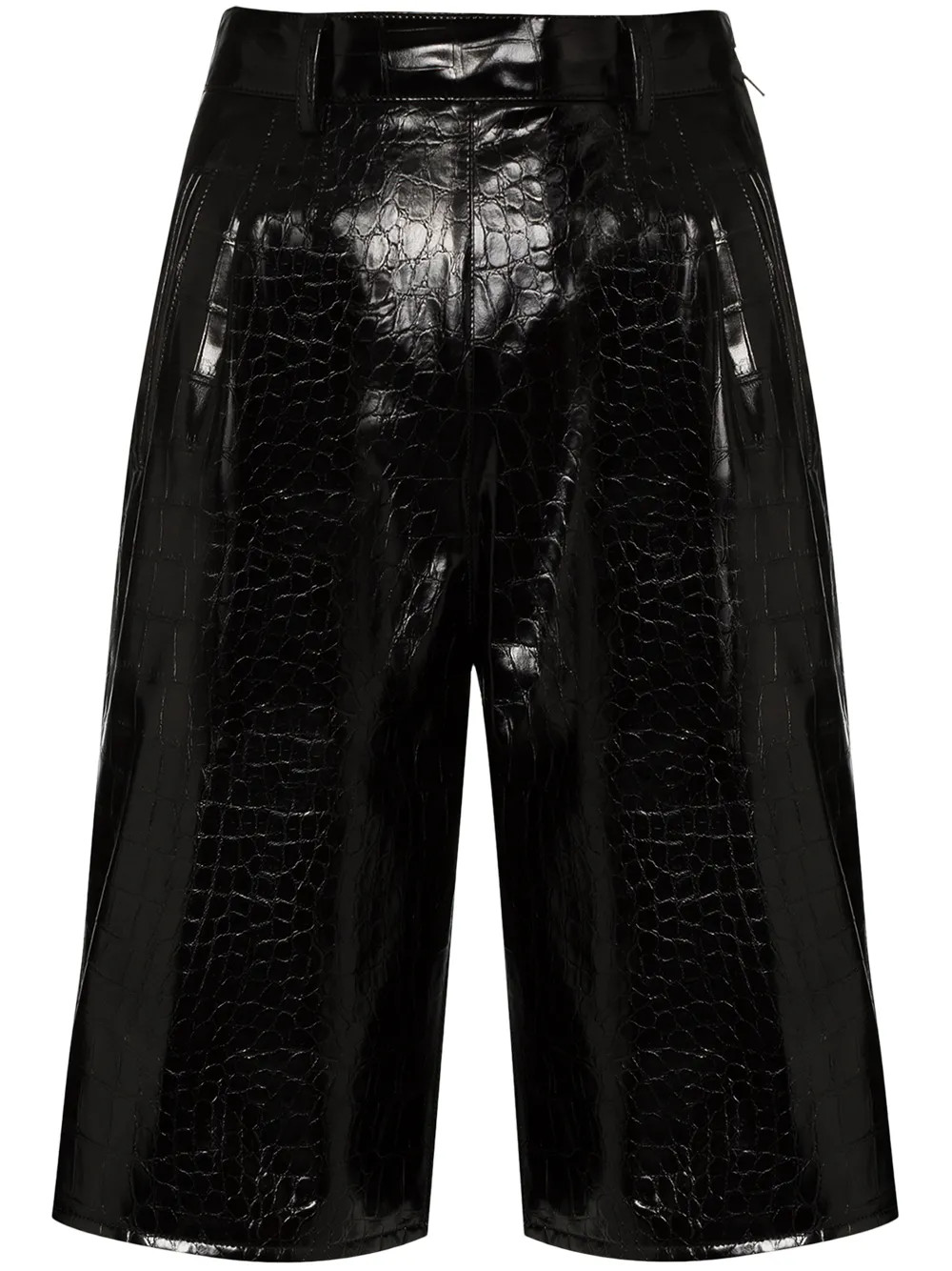 crocodile effect shorts | Farfetch (CN)
