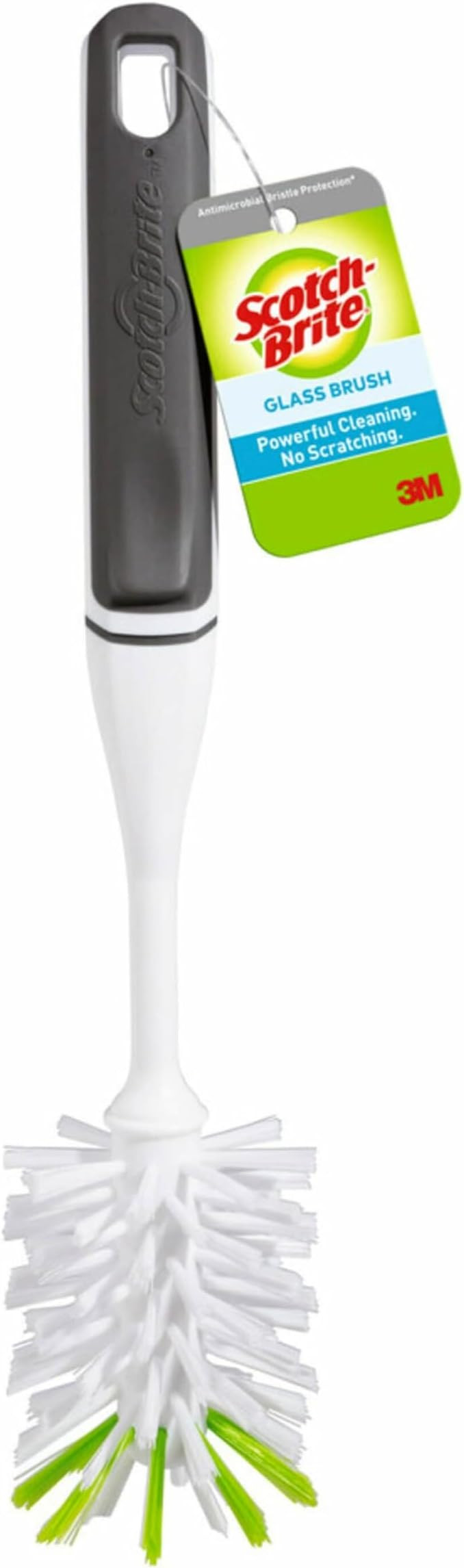 Scotch-Brite Glass and Water Bottle Brush, Long-Lasting, Safe on Glassware, Shaker Bottles, Food ... | Amazon (US)