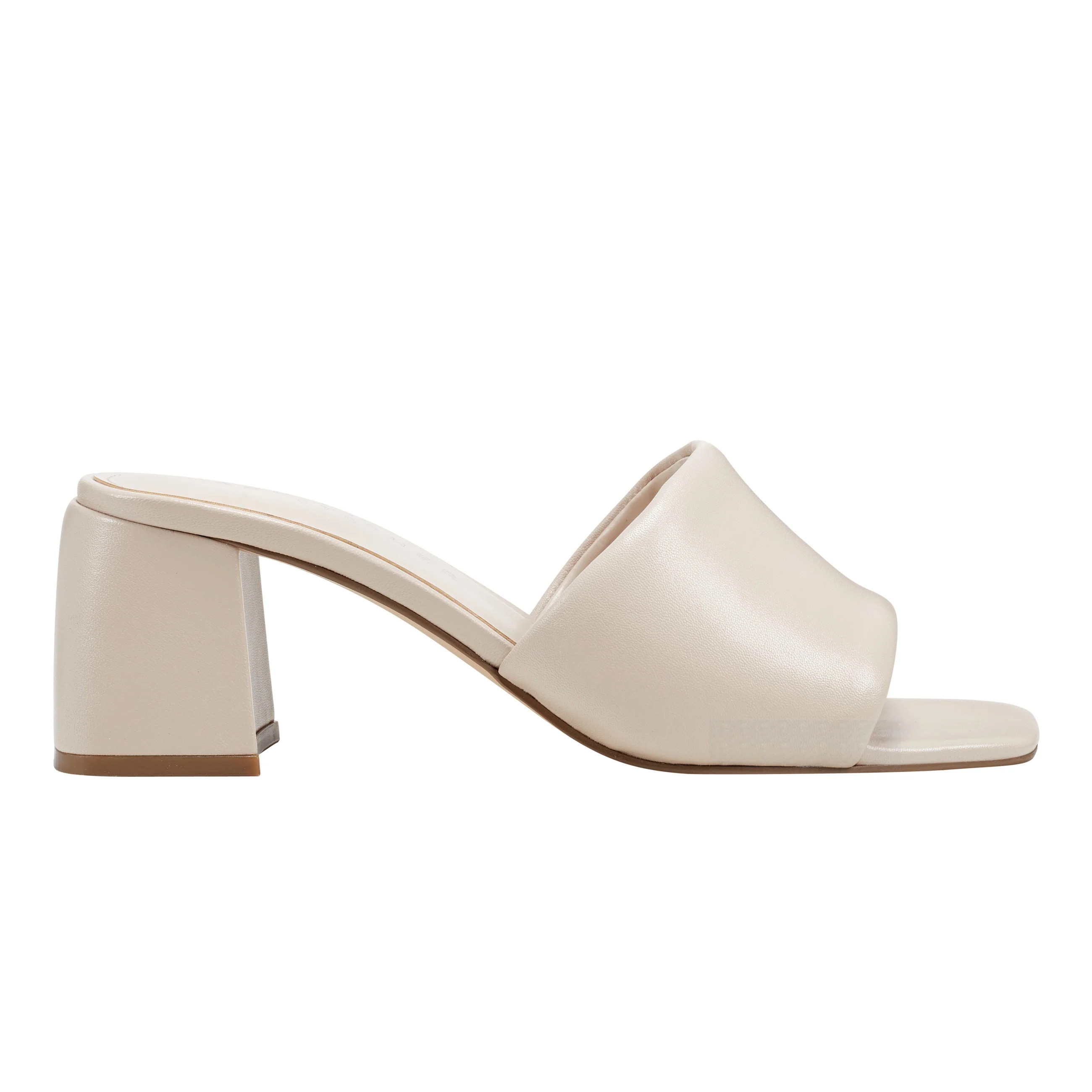 Marc Fisher Nombra Block Heel Slide Sandal | Marc Fisher