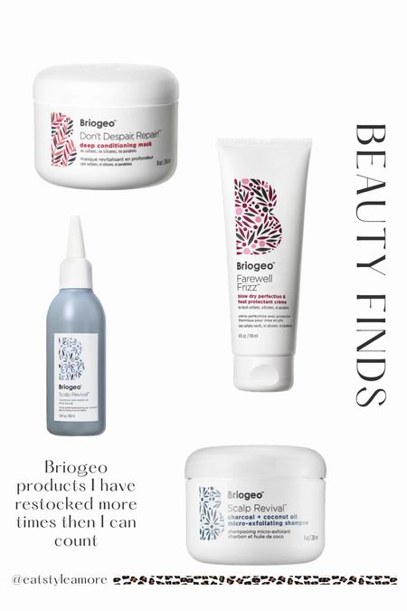 Briogeo products are a must for healthy scalp and hair. I have ordered these conditioning products many times. 

The scalp oil is new yet still purchased bottle #3!

#LTKbeauty