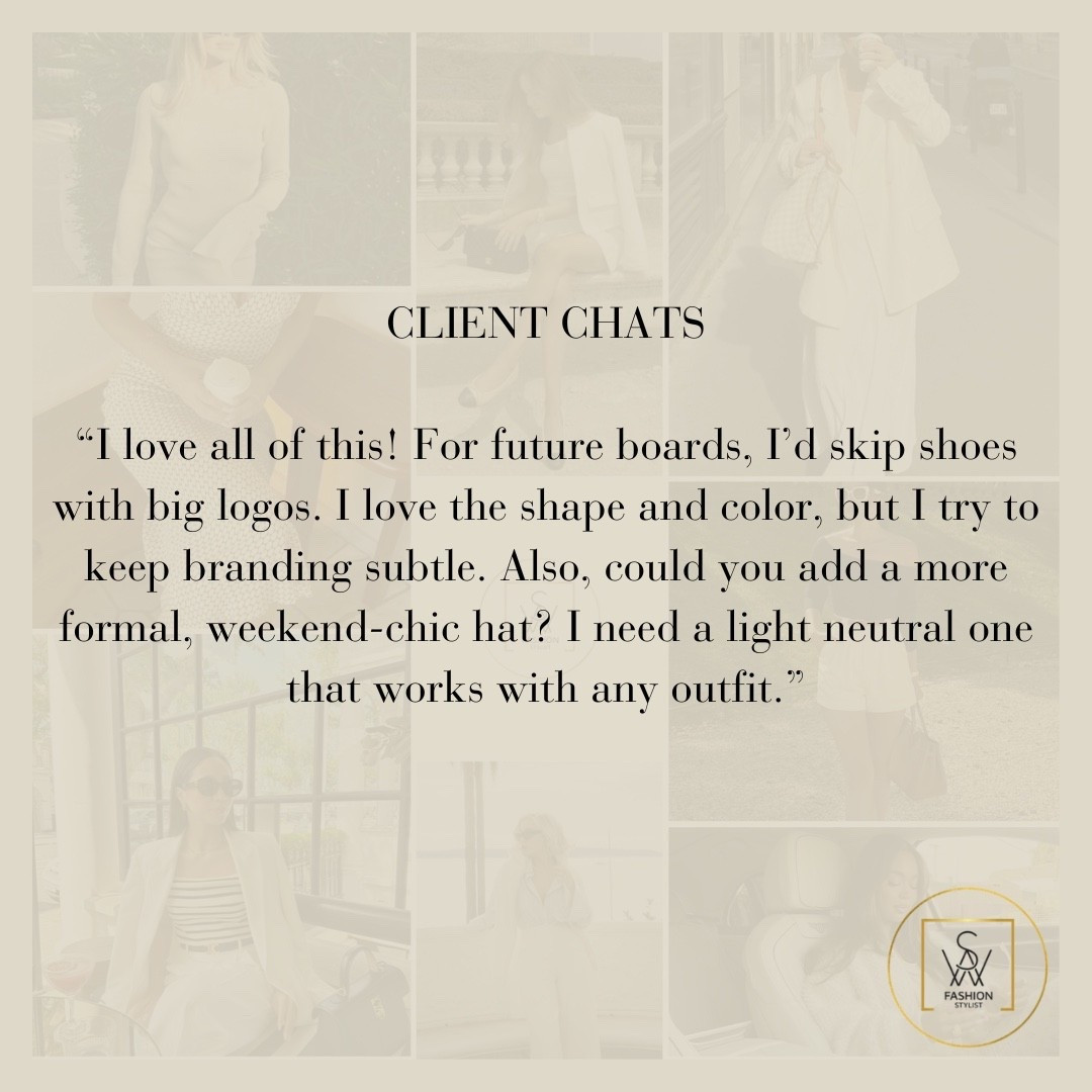 Client-led. Quiet-luxury approved. Shop the free boards.

#LuxuryLifestyle  
#LuxuryFashion  
#HighEndStyle  
#LuxuryWardrobe  
#DesignerStyle  
#ExclusiveStyle  
#LuxuryStylist  
#WealthyLifestyle  
#LuxuryLiving  
#EliteStyle  
#LuxuryShopping  
#PersonalStylist  
#LuxuryClient  
#ChicAndWealthy 

#LTKHoliday #LTKootd #LTKGiftGuide