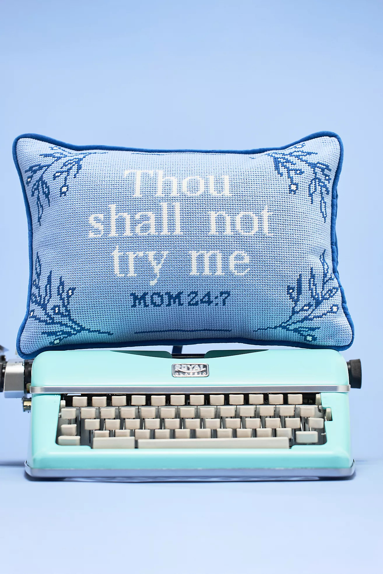 Furbish Studio Mini Needlepoint Pillow | Anthropologie (US)