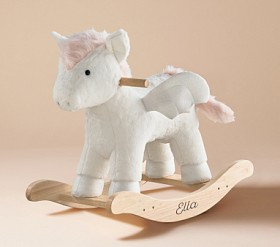 Pegasus Plush Nursery Rocker | Pottery Barn Kids