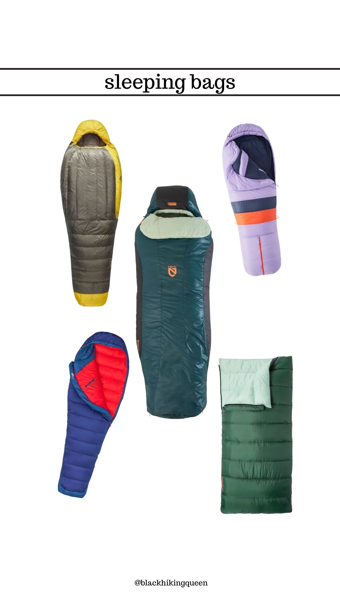 Sleeping bags; camping gear; camping sleeping bag

#LTKSeasonal #LTKActive #LTKTravel