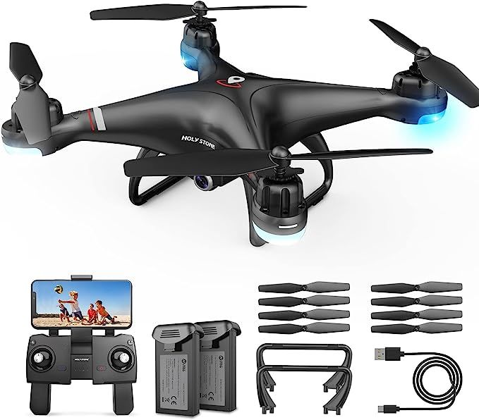 Amazon.com: Holy Stone GPS Drone with 1080P HD Camera FPV Live Video for Adults and Kids, Quadcop... | Amazon (US)