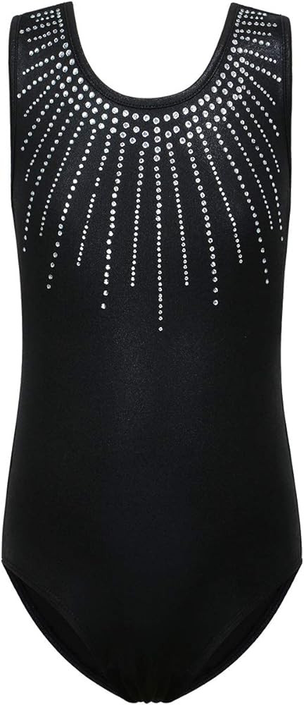 BAOHULU Gymnastics Leotards for Girls Shiny Jewels Kids Athletic Apperal Dance Outfit | Amazon (US)