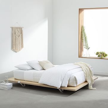 The Floyd Platform Bed - Natural Birch | West Elm (US)