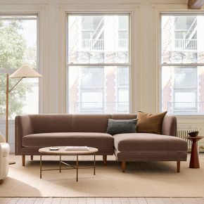 Marcel 2-Piece Chaise Sectional (95"–105") | West Elm (US)