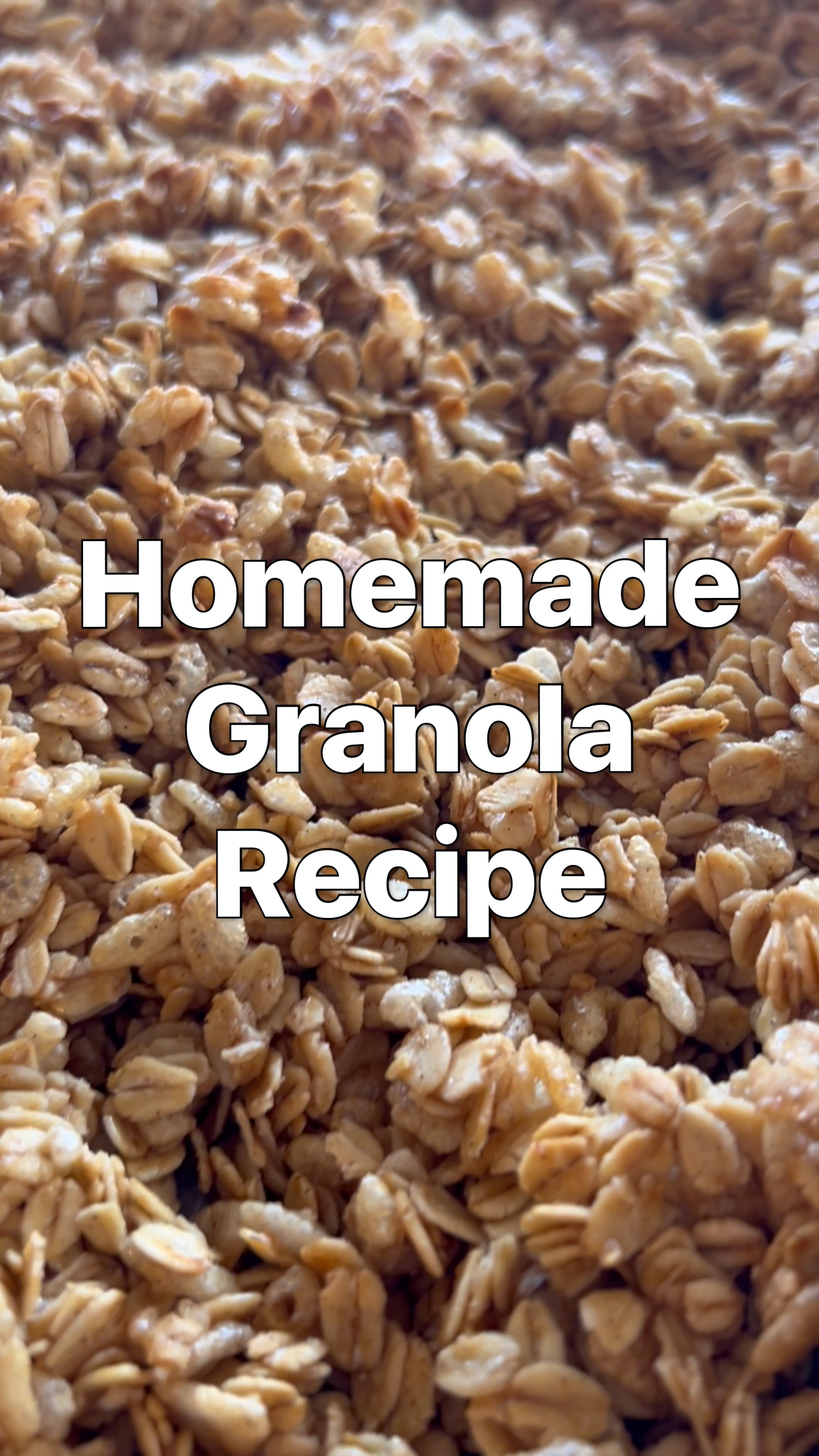 Simple homemade granola recipe that smells SO GOOD! 
You can add nuts or dried fruit or seeds if you like!
Easy recipe idea! I mix with yogurt for breakfast or snack.
Toddler recipes, breakfast idea, toddler breakfast, healthy breakfastt

#LTKFamily #LTKFitness #LTKKids